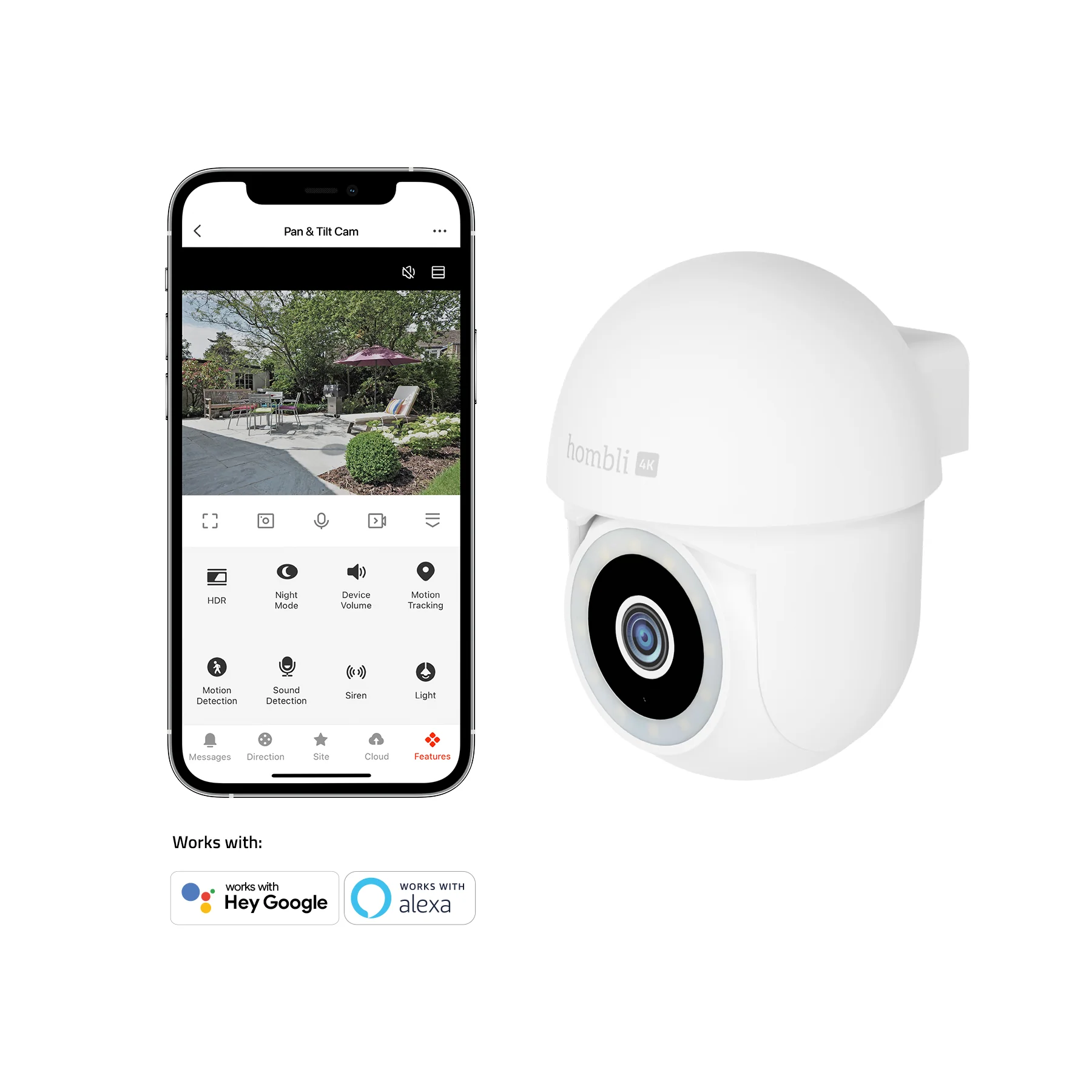 Hombli Pan & Tilt Cam 4K - Image 3