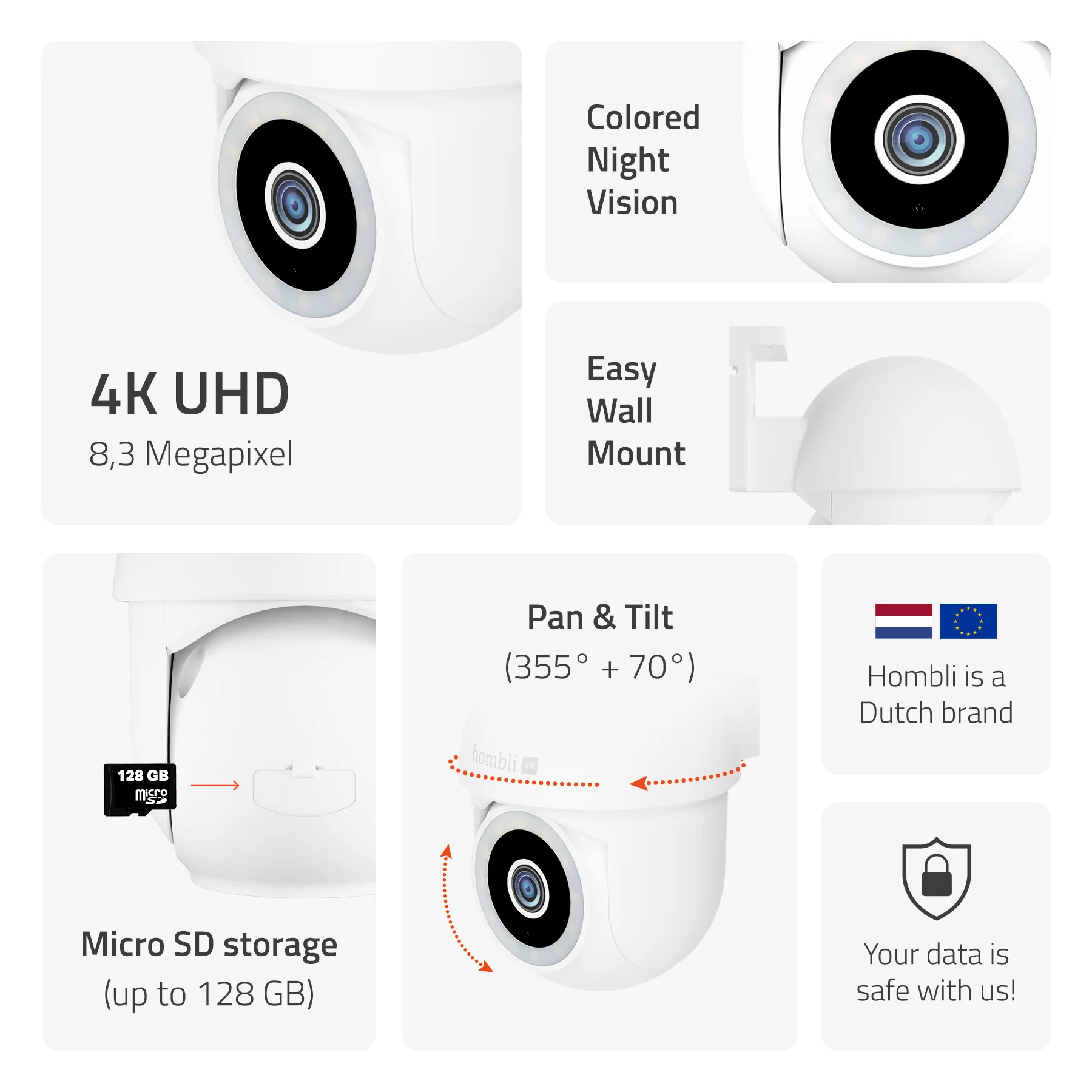 Hombli Pan & Tilt Cam 4K - Image 4