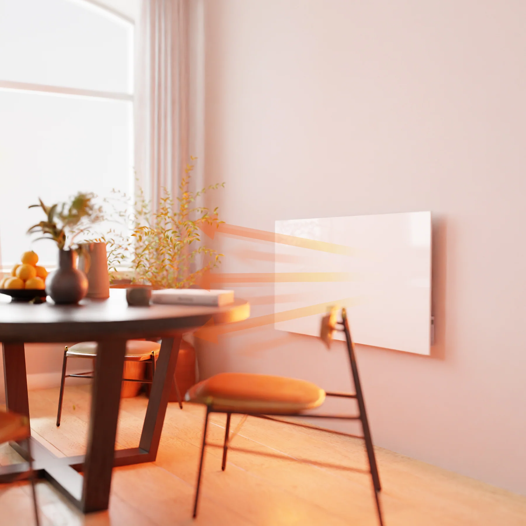 Hombli Smart Infrared Heatpanel 600w - White Glass - Image 5