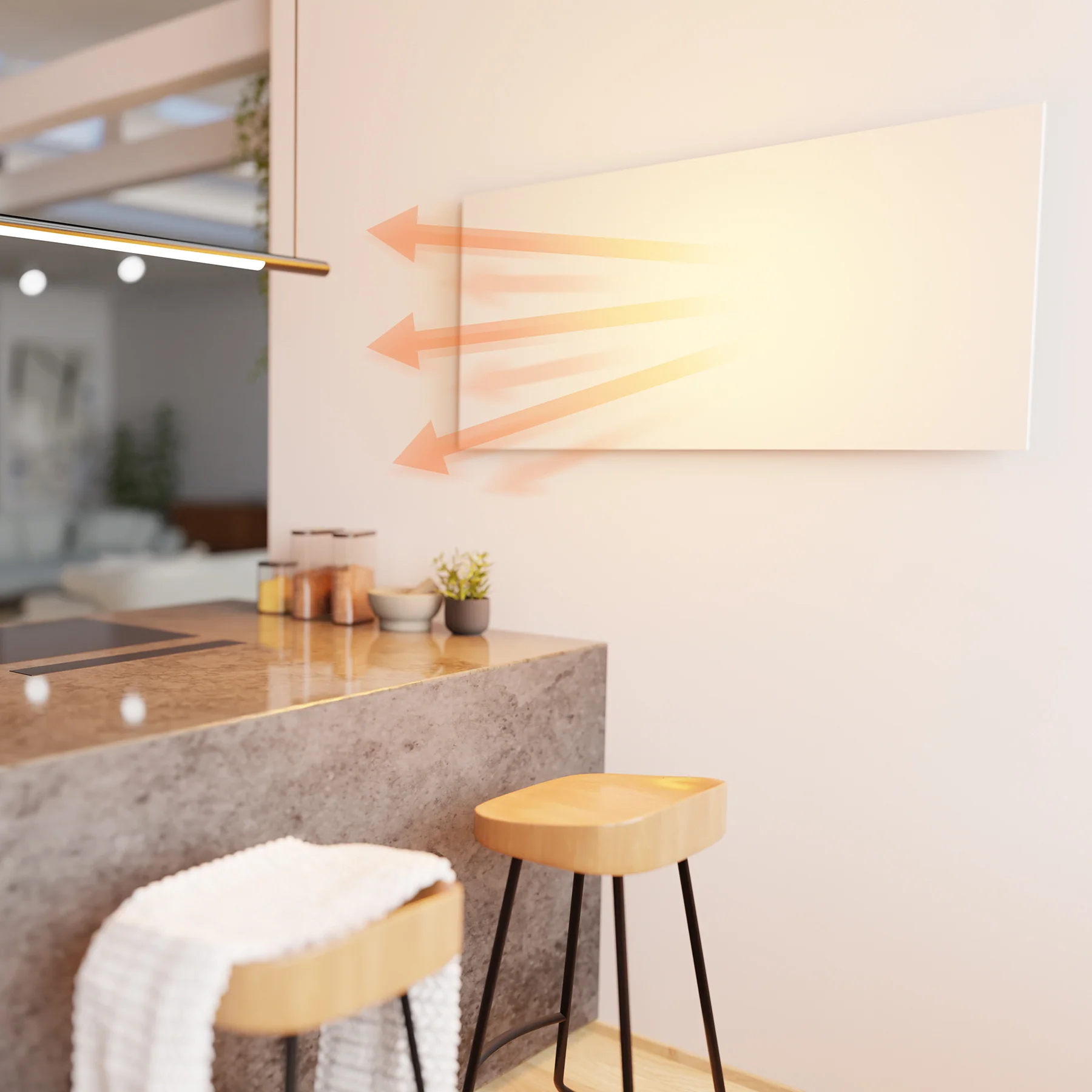 Hombli Smart Infrared Panel Heater - 700W Metal - Image 12