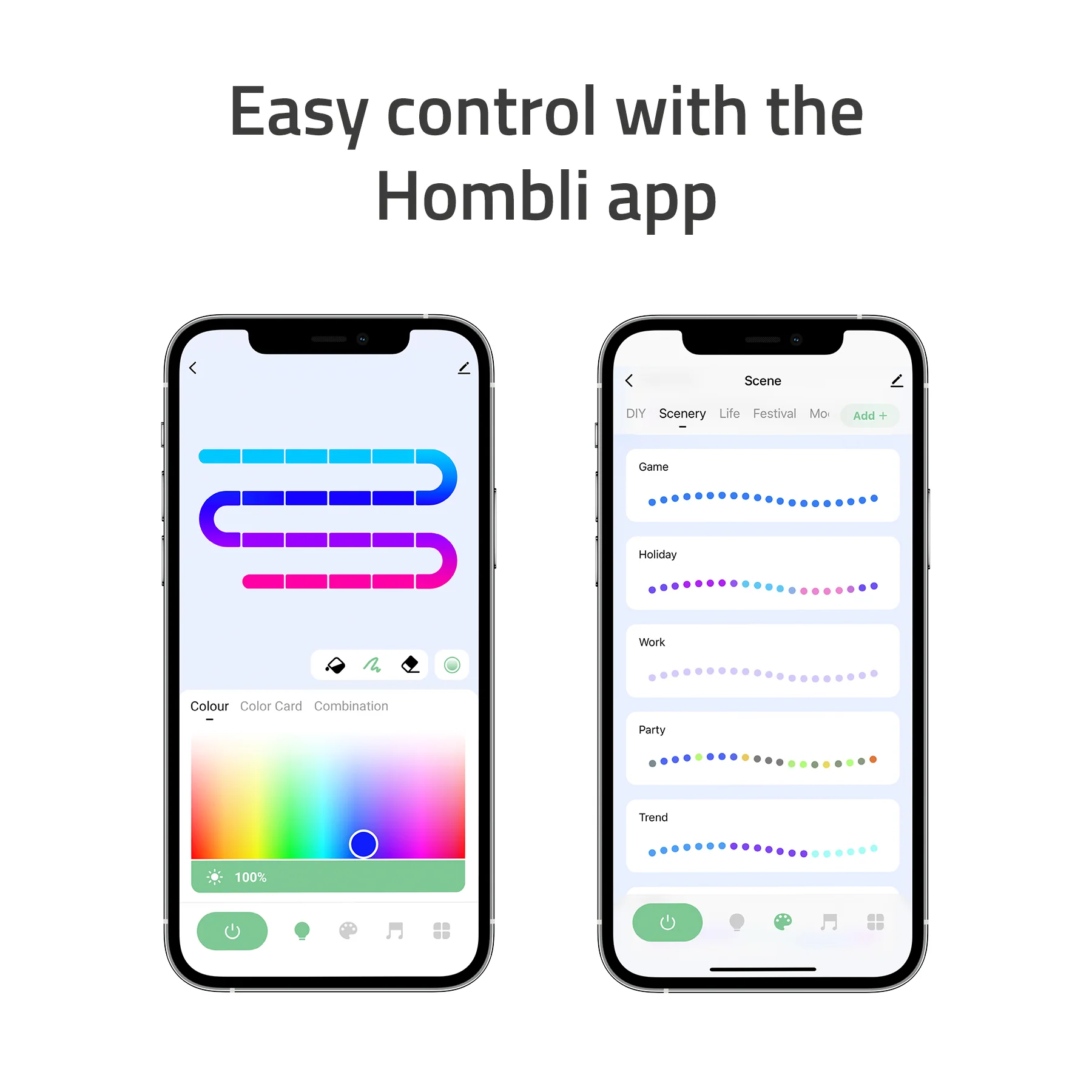 Hombli Smart Neon Rope - 5m RGBIC - Image 4