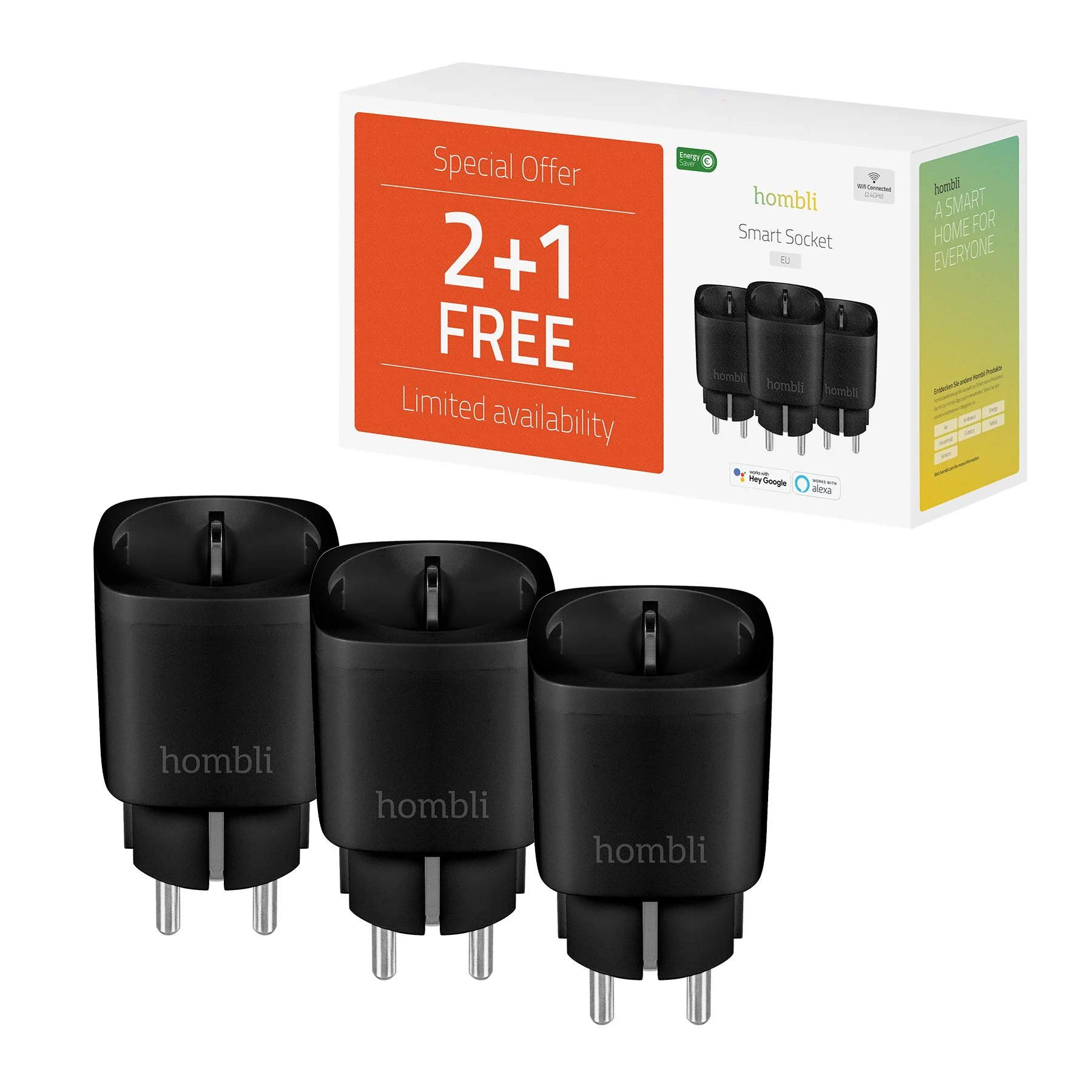 Hombli Smart Socket Promo Pack 2+1 - Image 20