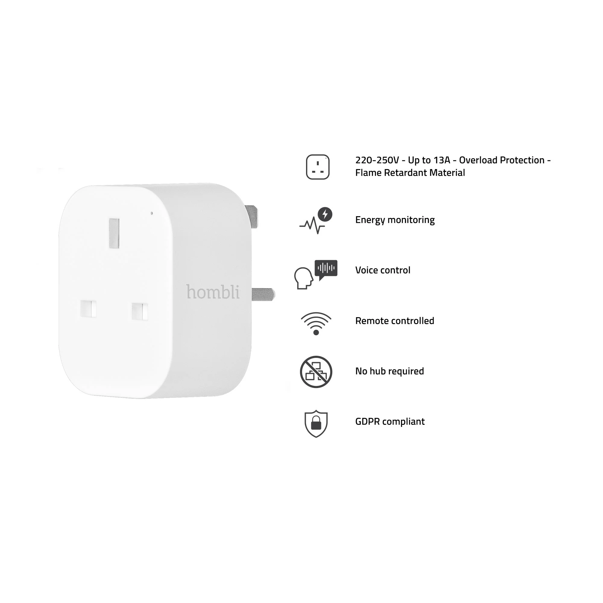 Hombli Smart Socket UK - Image 3