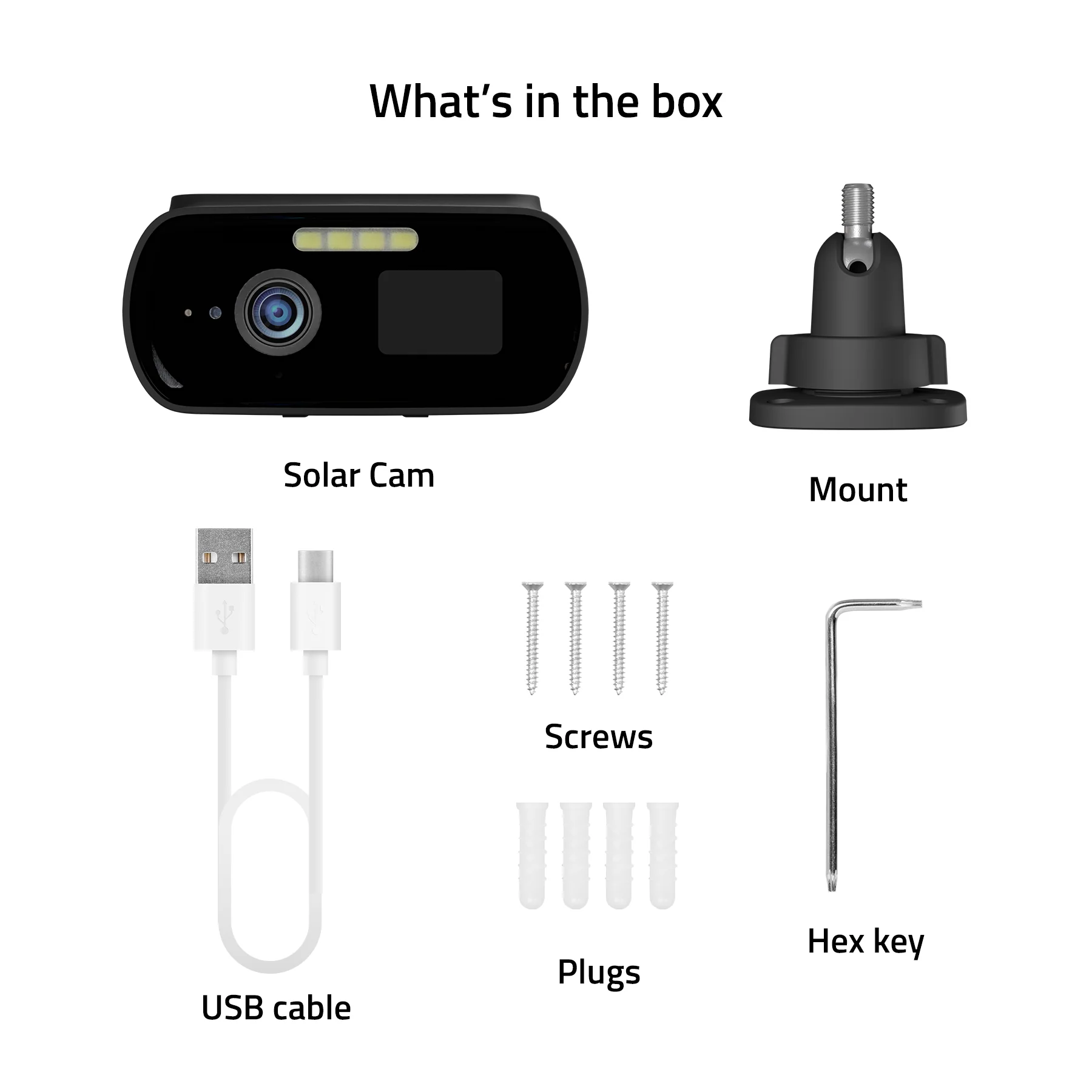 Hombli Solar Cam 2K Black - Image 15