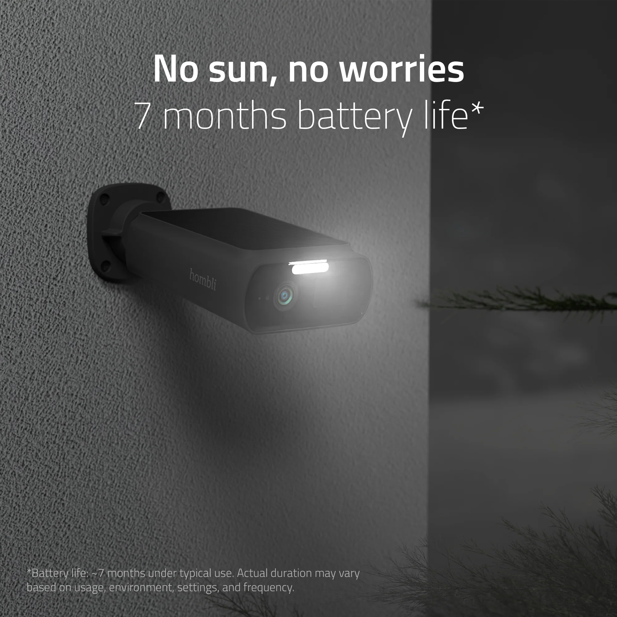Hombli Solar Cam 2K Black - Image 3